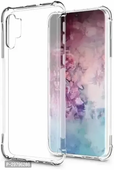 Back Cover for Samsung Galaxy Note 10 Plus Transparent Flexible Silicon Pack of 1