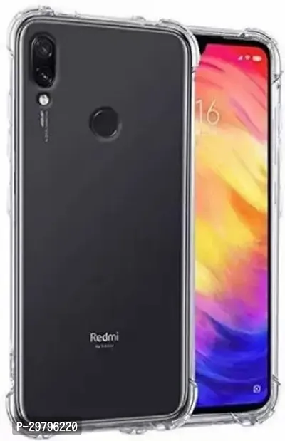 Back Cover for Redmi 7 Transparent Flexible Silicon Pack of 1-thumb0