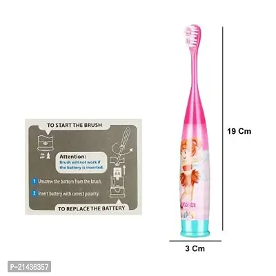 Sarasi Best Electric Toothbrush With Extra Toothbrush Head For Girls [Pack 1] Electric Toothbrush-thumb5