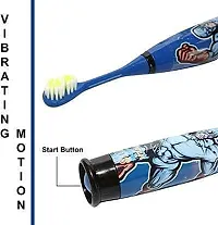 Sarasi Vibration Toothbrush With Additional Head For Boys  Girls [Pack Of: 1, Blue] Electric Toothbrush-thumb2