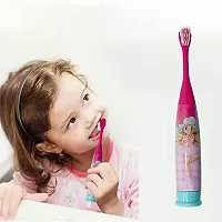 Sarasi Vibration Toothbrush With Additional Head For Kids [Pack Of: 1, Pink] Electric Toothbrush-thumb2