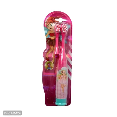 Sarasi Vibration Motion Electric Toothbrush With Additional Head For Kids [Pack 1,Pink] Electric Toothbrush-thumb3