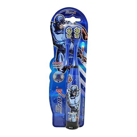 Sarasi Soft Electric Toothbrush With Extra Toothbrush Head For Kids [Pack 1] Electric Toothbrush