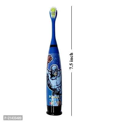 Sarasi Vibration Electric Toothbrush With Additional Head For Kids [Pack Of: 1, Blue] Electric Toothbrush-thumb4