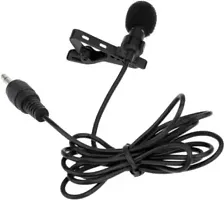 NEW Clip Microphone For Youtube | Collar Mike for Voice Recording | Lapel Mic Mobile, PC, Laptop, Android Smartphones, DSLR Camera Shailputri Microphone Microphone (Black)-thumb1