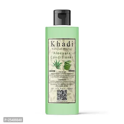 Khadi Natural Herbal Aloevera Conditioner 200Ml-thumb0