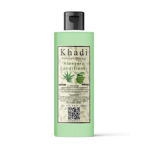 Khadi Natural Herbal Aloevera Conditioner 200Ml