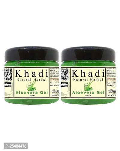 Natural Herbal Aloevera Face Gel Combo Pack 2 X 180Gm 360Gm