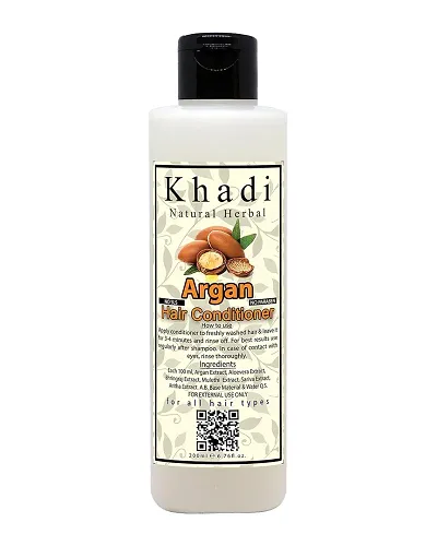 Khadi Natural Herbal Argan Hair Conditioner 200Ml