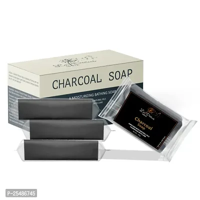 Handmade Charcoal Bath Soap Combo Pack 4 X 100Gm-400Gm