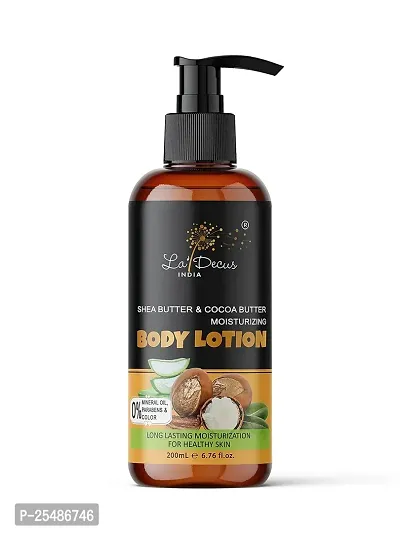 Moisturizing Body Lotion With Shea And Cocoa Butter 200Ml