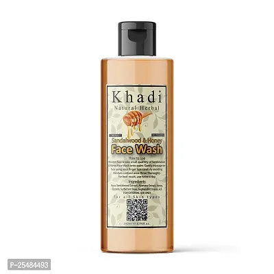 Natural Herbal Sandalwood And Honey Face Wash 200Ml