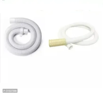 Semi Automatic machine inlet and outlet pipe set in 1.5 metre long both in heavy plastic Pack of 2-thumb0