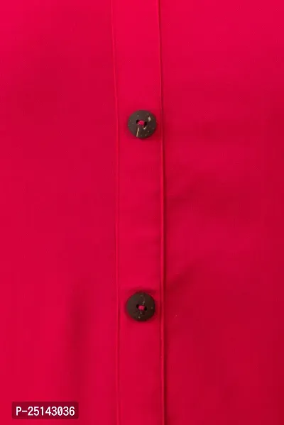 MAUKA - Pink Straight Rayon Women's Stitched Salwar Suit ( Pack of 1 )-thumb5