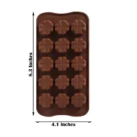 WISHLAND? Chocolate Silicon Mould, Chocolate Mould for Baking Making Chocolates(Pack of 2)-thumb3