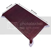High Quality PVC Brown Dining Table Cover for Living Room-thumb2