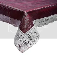 High Quality PVC Brown Dining Table Cover for Living Room-thumb1