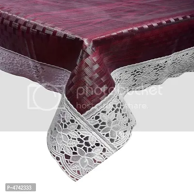 High Quality PVC Brown Dining Table Cover for Living Room-thumb2