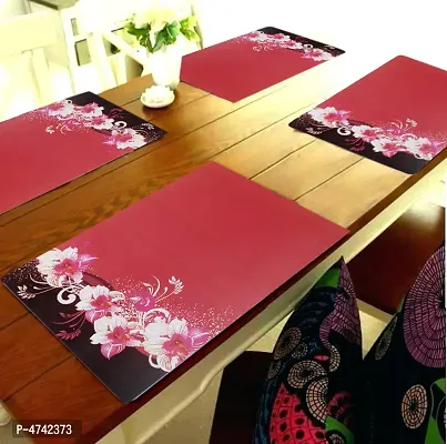 PVC Dining Table Placemats for 6 Seater Table