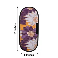 Combo Pack Of Fridge Top Cover With 6 Utility Pockets And Fridge Handle Cover(Size : 39X21 and 12X6 Inches, Set Of 2 Pc)-thumb1