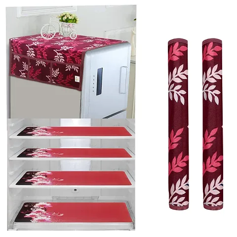 KANUSHI Industries® 100% Waterproof & Dustproof Fridge Covers / Refrigerator  Cover/Fridge top cover (FRI