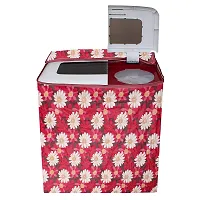 Designer PVC Semi Automatic Washing Machine Covers-thumb1