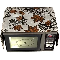 Designer Polyester Oven Top Cover With 4 Pockets Suitable For Upto 30 Litre Capacity-thumb1