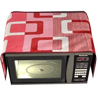 Designer Polyester Oven Top Cover With 4 Pockets Suitable For Upto 30 Litre Capacity-thumb1