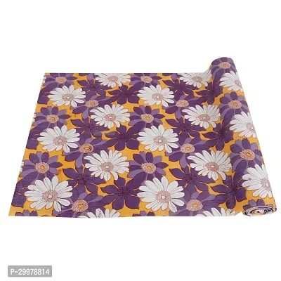 Wishland Kitchen Shelf Liner for Cabinet, Kitchen Shelves and Drawer Fire Resistant, Waterproof, Dustproof and Washable (18 Inches X 4 Meter, Purple)-thumb5