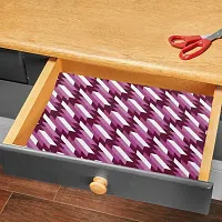 Kitchen Shelf Liner for Cabinet, Kitchen Shelves and Drawer Fire Resistant, Waterproof, Dustproof and Washable (18 Inches X 10 Meter, Purple)-thumb2