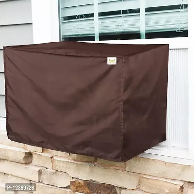 Wishland? Parachute Plain 1.5 Ton Window Air Conditioner Dust & Waterproof Cover (Brown)