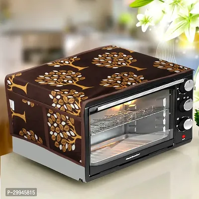 Stylish Polyester Printed Micro Oven Cover-thumb0