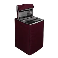 Wishland? Water Resistant  Dustproof Top Loading Fully Automatc Washing Machine  Maroon Cover for 6 kg, 6.5 kg,7kg  7.5 kg -(Color : Maroon)-thumb4