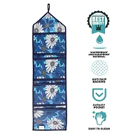 Stylish PVC Printed Fridge Cover with Apron-thumb2