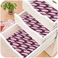 Kitchen Shelf Liner for Cabinet, Kitchen Shelves and Drawer Fire Resistant, Waterproof, Dustproof and Washable (18 Inches X 10 Meter, Purple)-thumb1