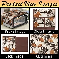 Stylish Polyester Printed Micro Oven Cover with Fridge Cover-thumb4