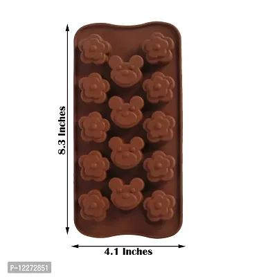 WISHLAND? Chocolate Silicon Mould, Chocolate Mould for Baking Making Chocolates(Pack of 1)-thumb2