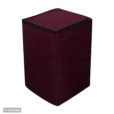 Wishland? Water Resistant  Dustproof Top Loading Fully Automatc Washing Machine  Maroon Cover for 6 kg, 6.5 kg,7kg  7.5 kg -(Color : Maroon)-thumb2