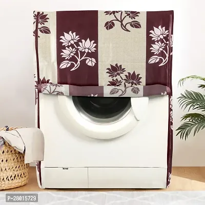 Polyester Front Load Washing Machine Cover Suitable For 6 kg, 6.2 Kg, 6.5 Kg, 7 Kg(Pack of 1, Purple)