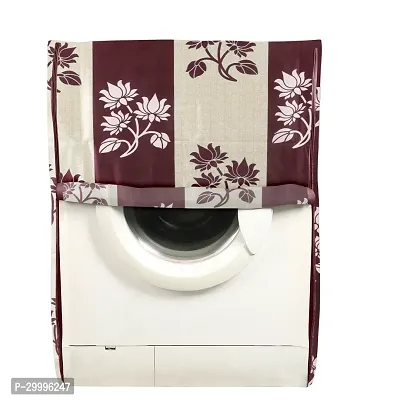 Wishland Polyester Front Load Washing Machine Cover Suitable For 6 kg, 6.2 Kg, 6.5 Kg, 7 Kg(Pack of 1, Purple)-thumb5