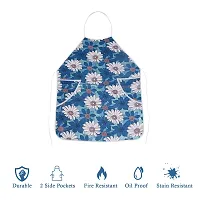 Stylish PVC Printed Fridge Cover with Apron-thumb1