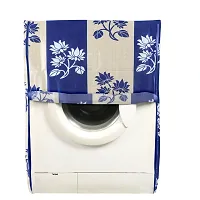 Wishland Polyester Front Load Washing Machine Cover Suitable For 6 kg, 6.2 Kg, 6.5 Kg, 7 Kg(Pack of 1, Blue)-thumb4