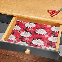 Fire Resistant Kitchen Shelf Liner for Cabinet Dustproof and Washable 18 Inches X 10 Meter-thumb2