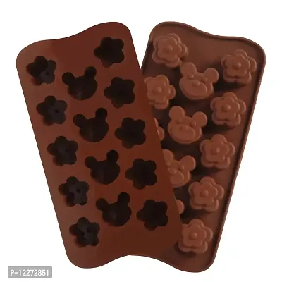 WISHLAND? Chocolate Silicon Mould, Chocolate Mould for Baking Making Chocolates(Pack of 1)