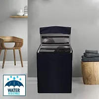 Wishland? Water Resistant & Dustproof Top Loading Fully Automatc Washing Machine Cover for 6 kg, 6.5 kg,7kg & 7.5 kg -(Color : Blue)-thumb1