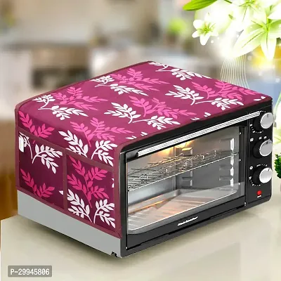 Stylish Polyester Printed Micro Oven Cover-thumb0