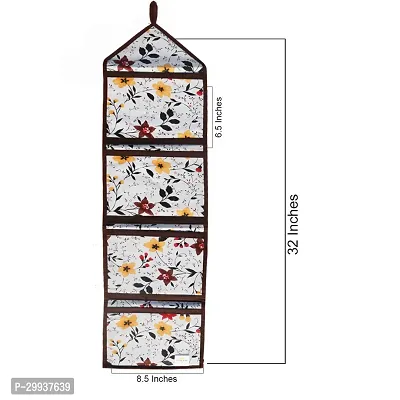 Stylish PVC Printed Apron with Kitchen Organizer-thumb3