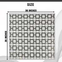 Designer PVC Water Dust and Heatproof Bed Server Food Mat 36X36 Inches Pack of 2-thumb4