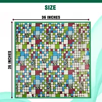 Designer PVC Water Dust and Heatproof Bed Server Food Mat 36X36 Inches Pack of 2-thumb4