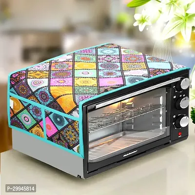 Stylish Polyester Printed Micro Oven Cover-thumb0